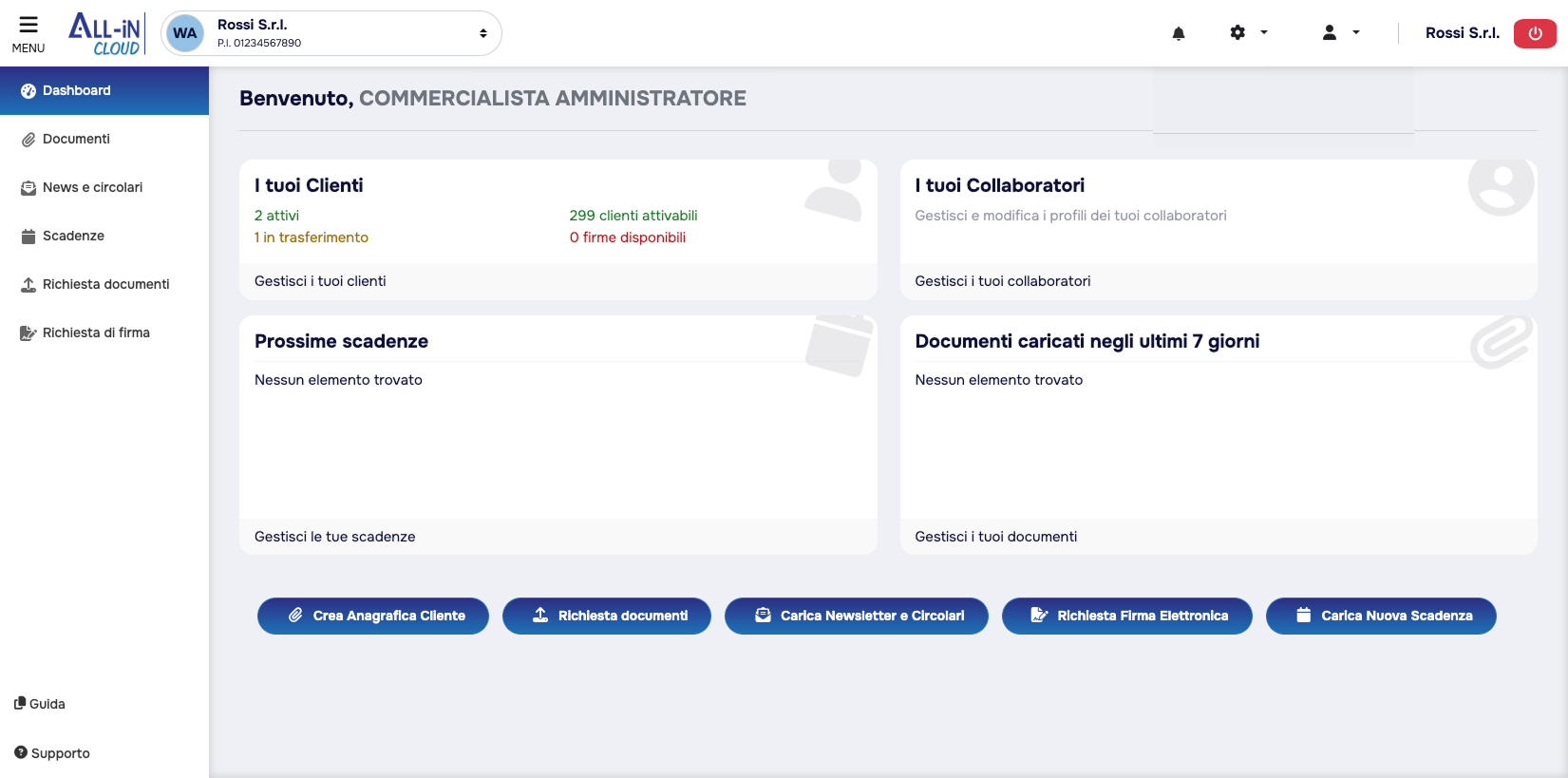 L’unica app che semplifica il lavoro del commercialista e
migliora l’esperienza dei suoi clienti

